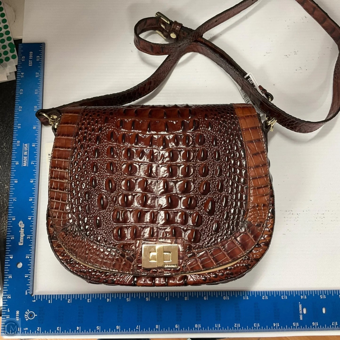 Crossbody Designer By Brahmin, Size: Large