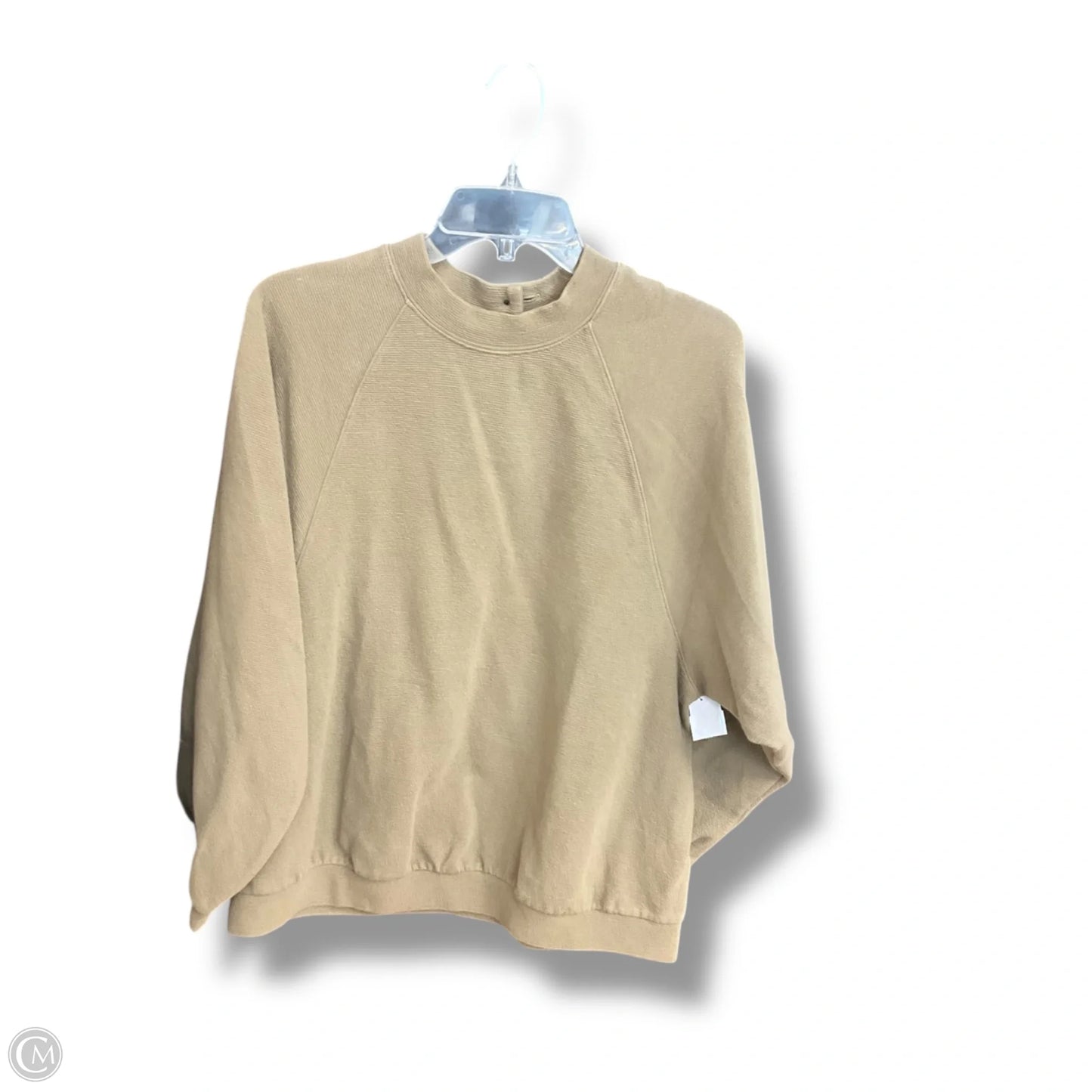 Top Long Sleeve By Madewell In Green, Size: L