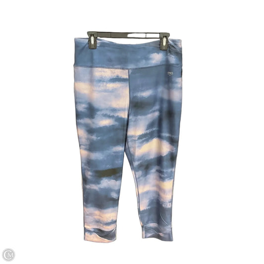 Athletic Leggings By Jones New York In Blue, Size: 1x