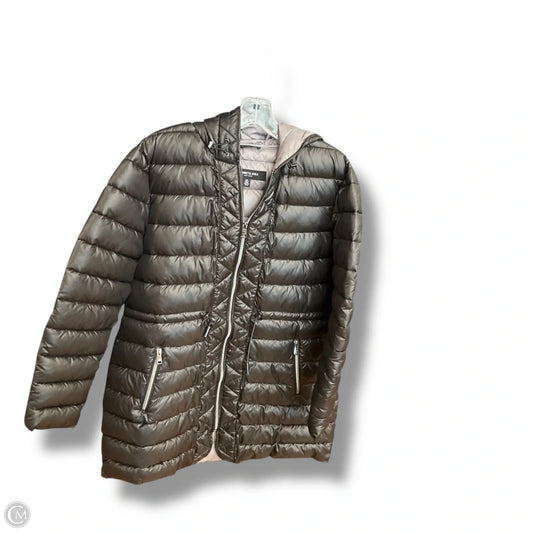 Coat Parka By Kenneth Cole In Grey, Size: L