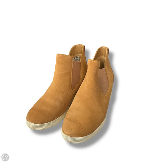 Boots Ankle Flats By Sorel In Tan, Size: 8.5