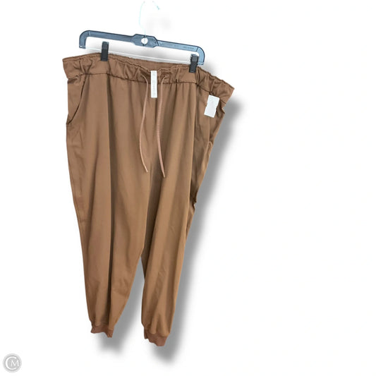 Athletic Pants By Lululemon In Brown, Size: 20