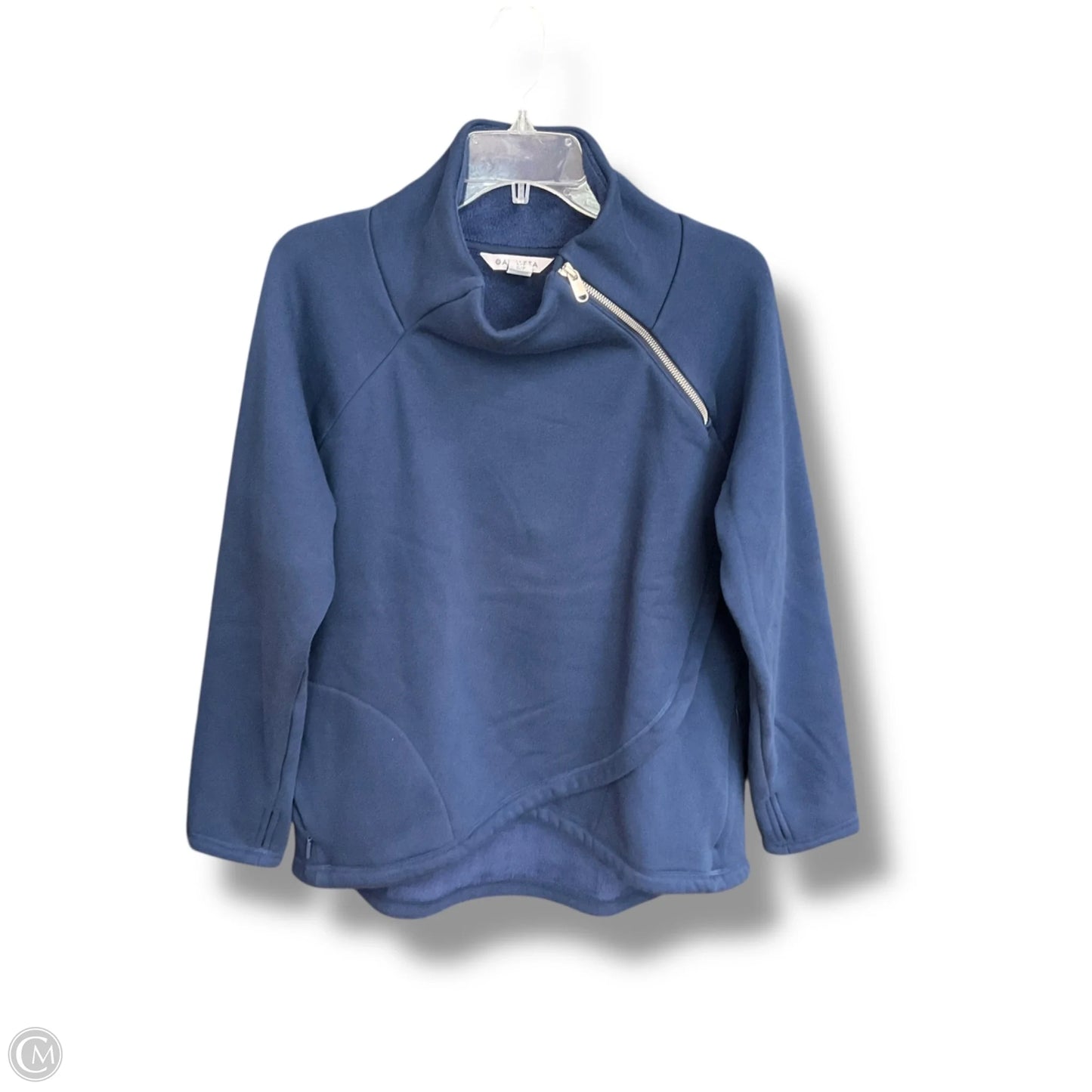 Athletic Sweatshirt Collar By Athleta In Blue, Size: L