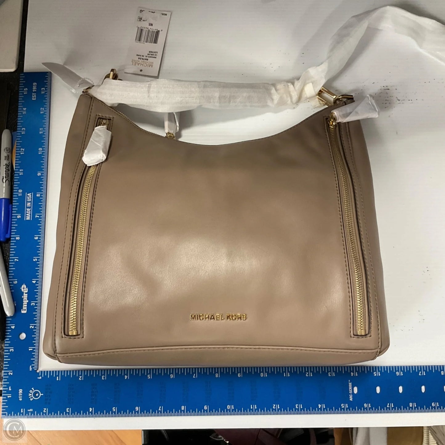 Handbag Designer By Michael Kors, Size: Large