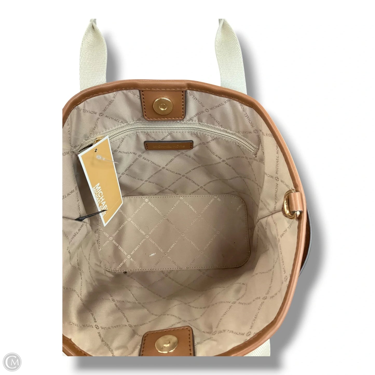Crossbody Designer By Michael Kors, Size: Medium