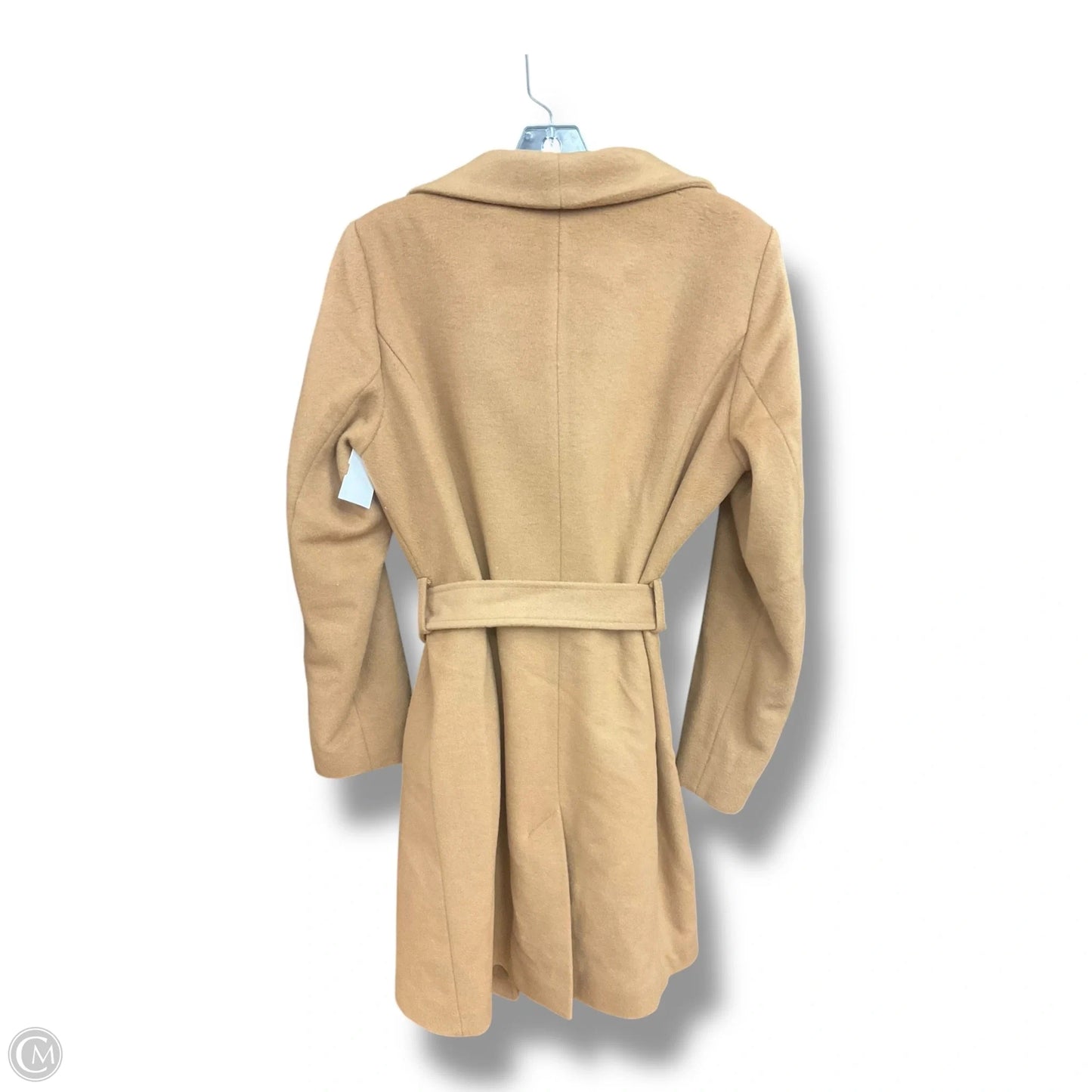 Coat Wool By Michael By Michael Kors In Tan, Size: M