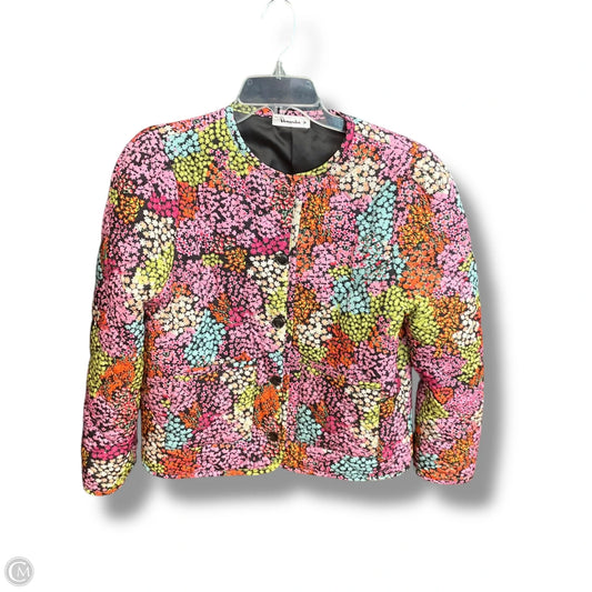 Jacket Puffer & Quilted By Clothes Mentor In Floral Print, Size: M