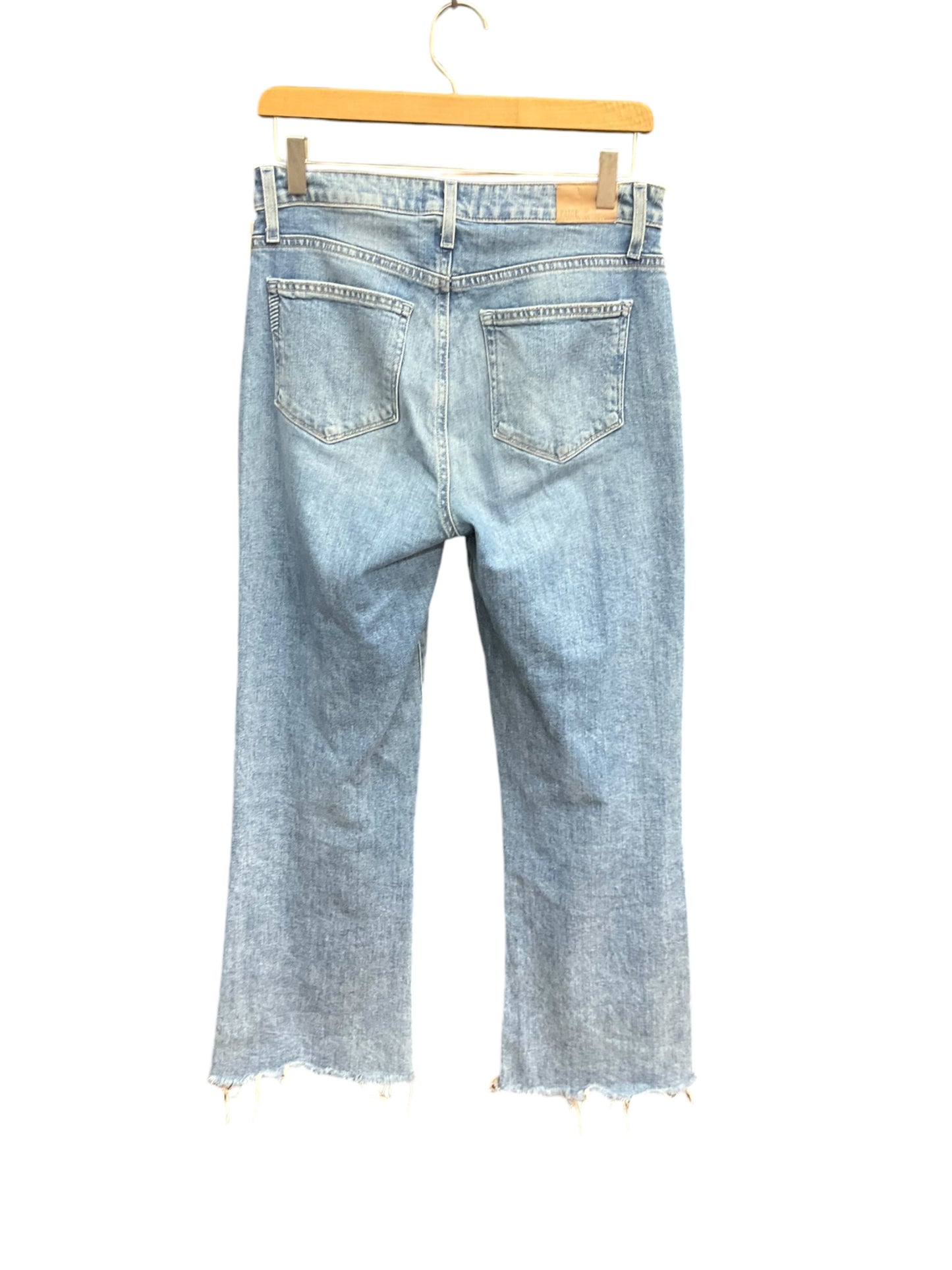 Jeans Skinny By Paige In Blue Denim, Size: 4