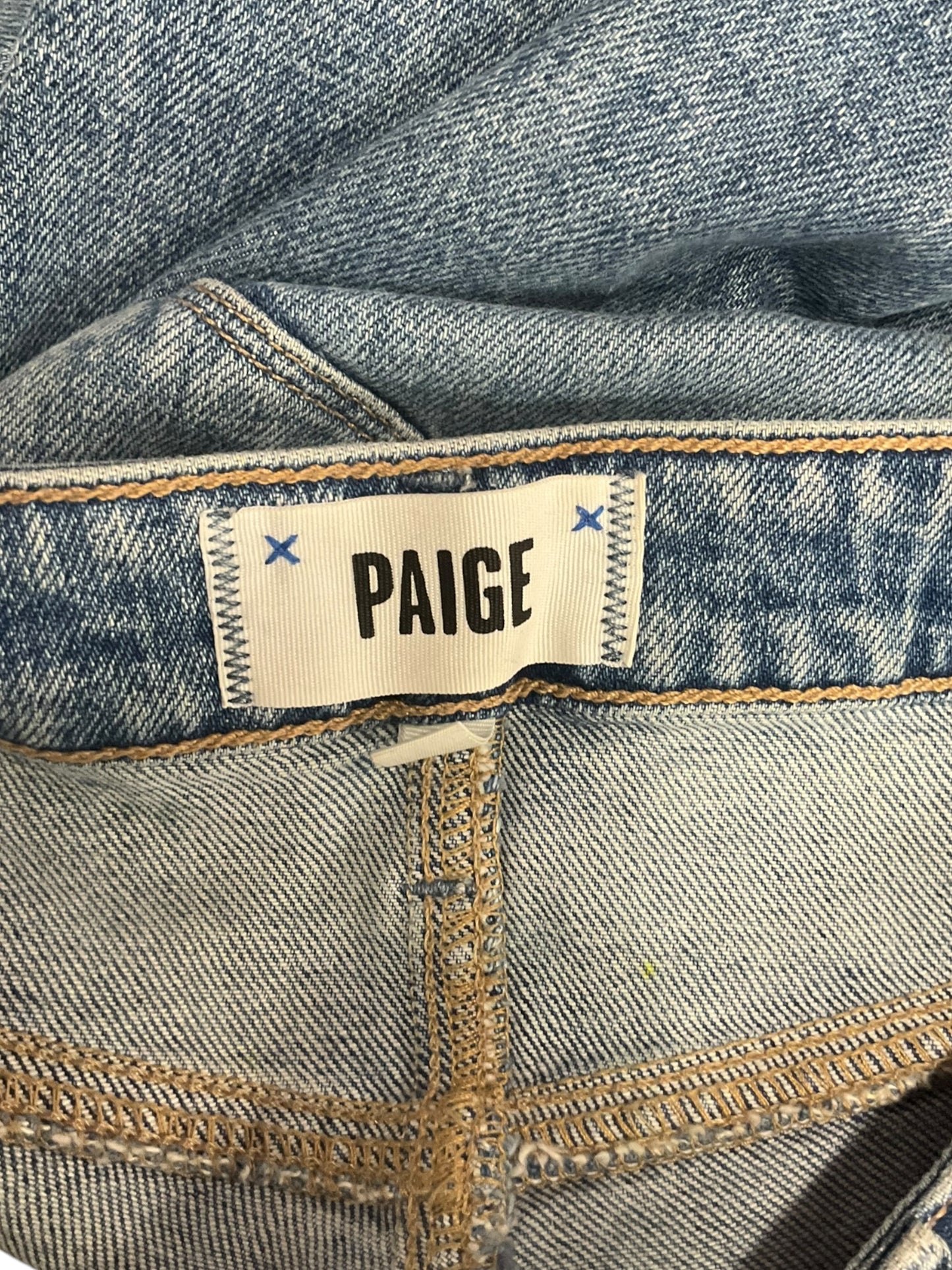 Jeans Skinny By Paige In Blue Denim, Size: 4