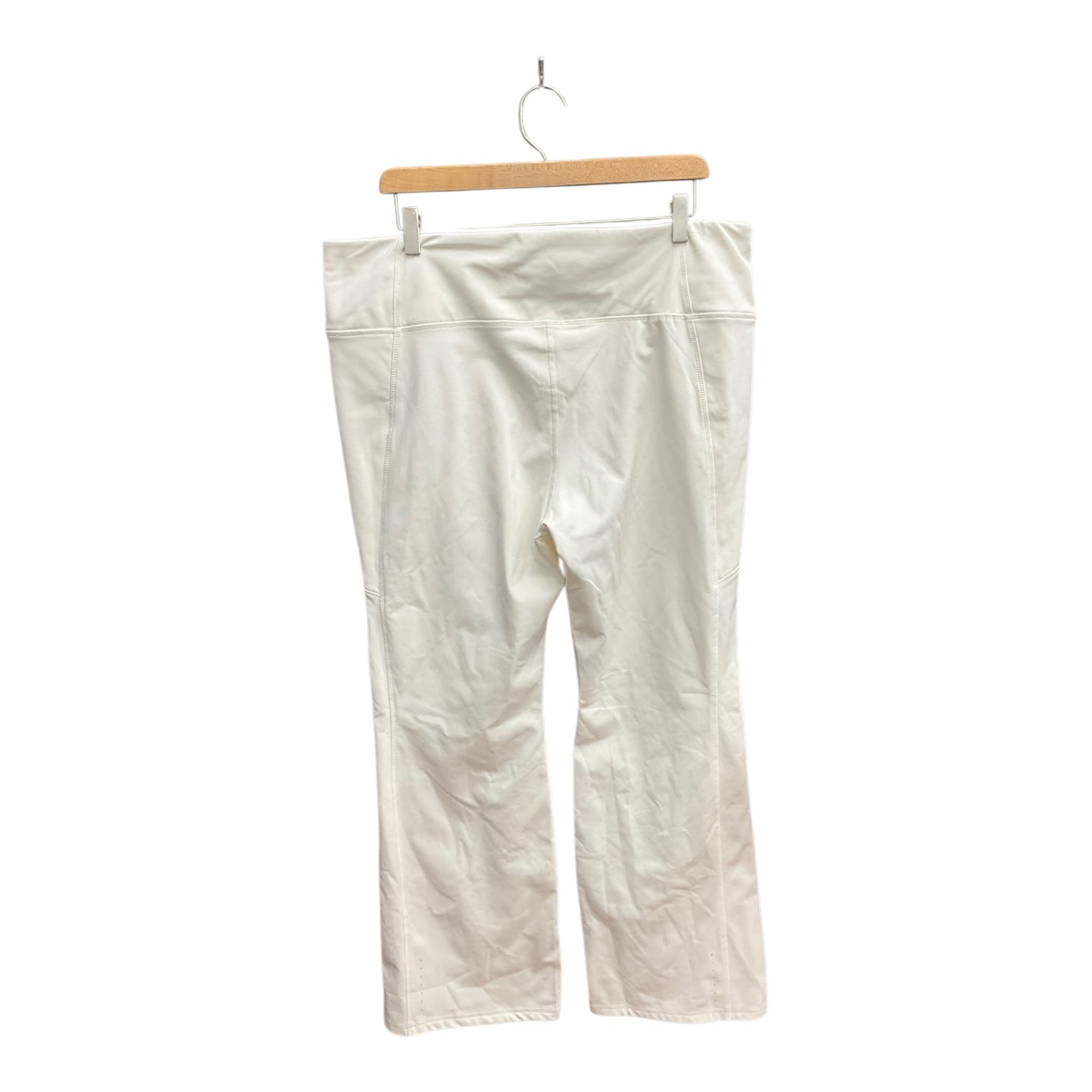 Athletic Pants By Avia In White, Size: 2x