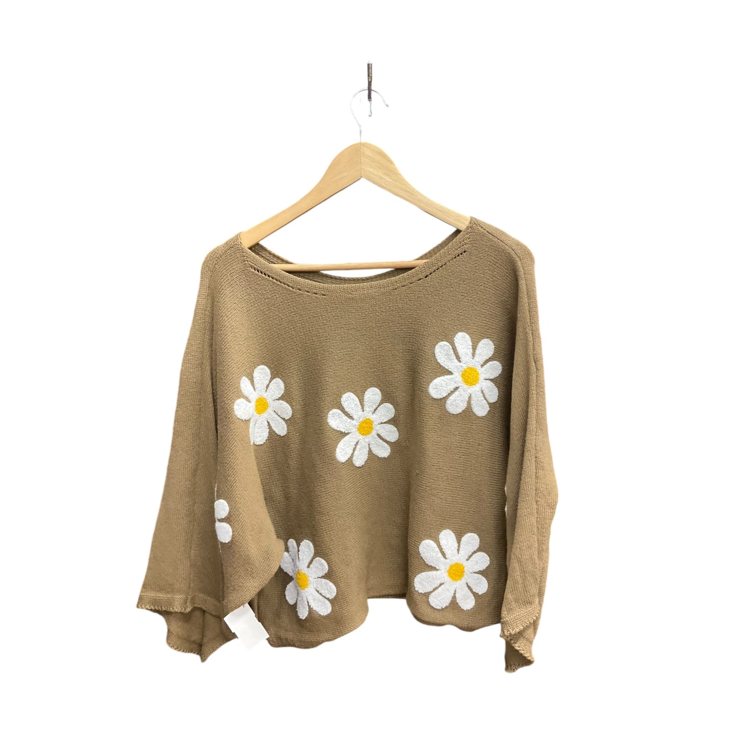 Sweater By Bibi In Brown, Size: S