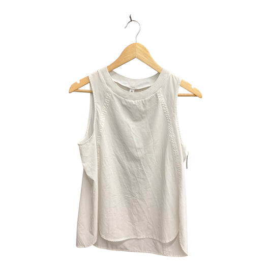 Athletic Tank Top By Athleta In White, Size: M