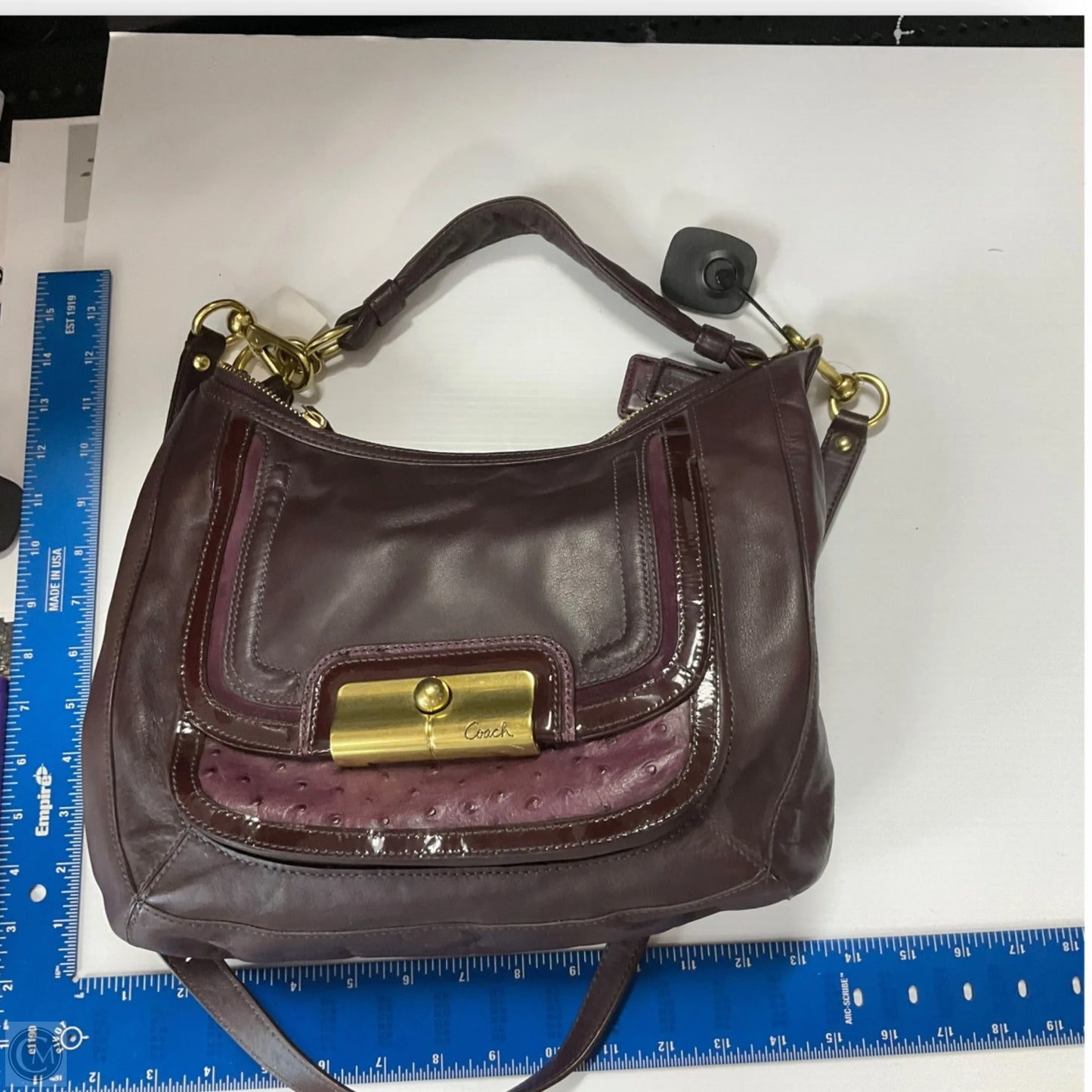 Crossbody Designer By Coach, Size: Large