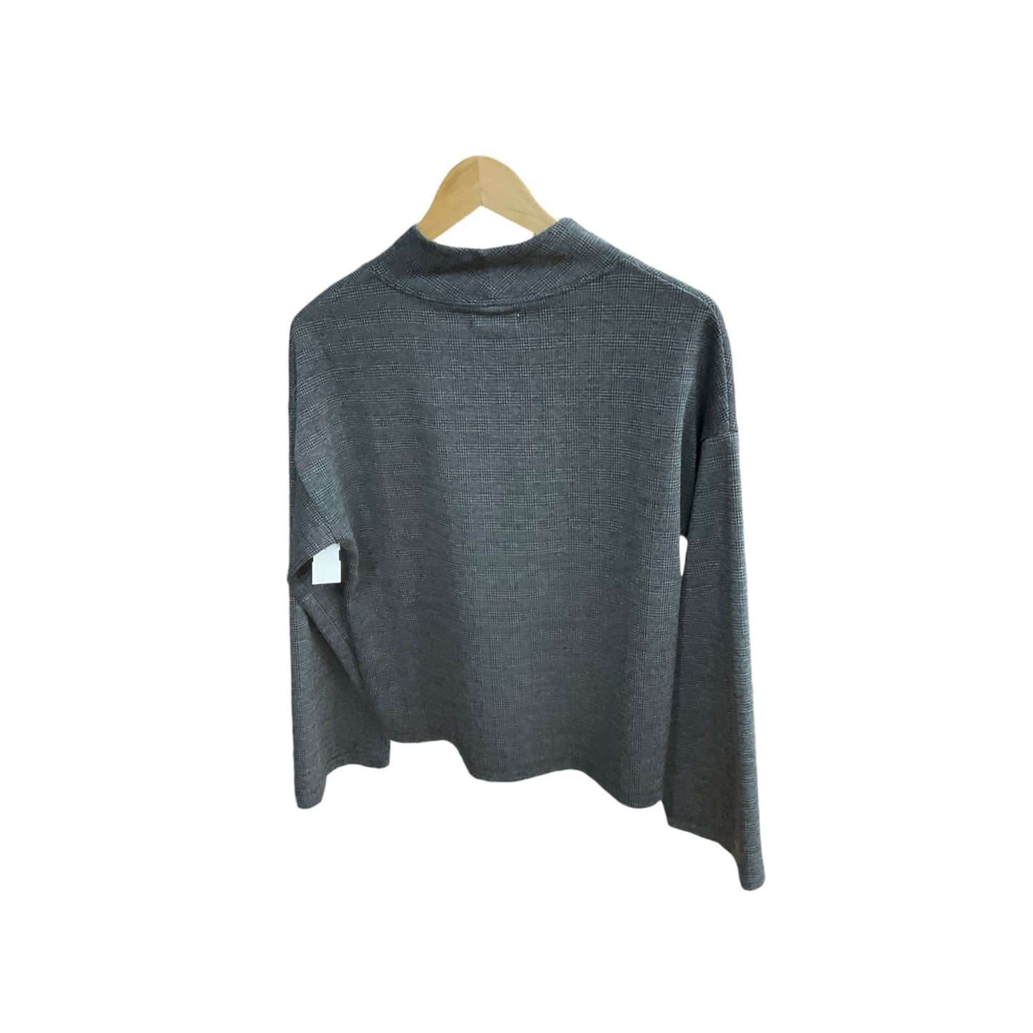 Top Long Sleeve By Madewell In Grey, Size: M