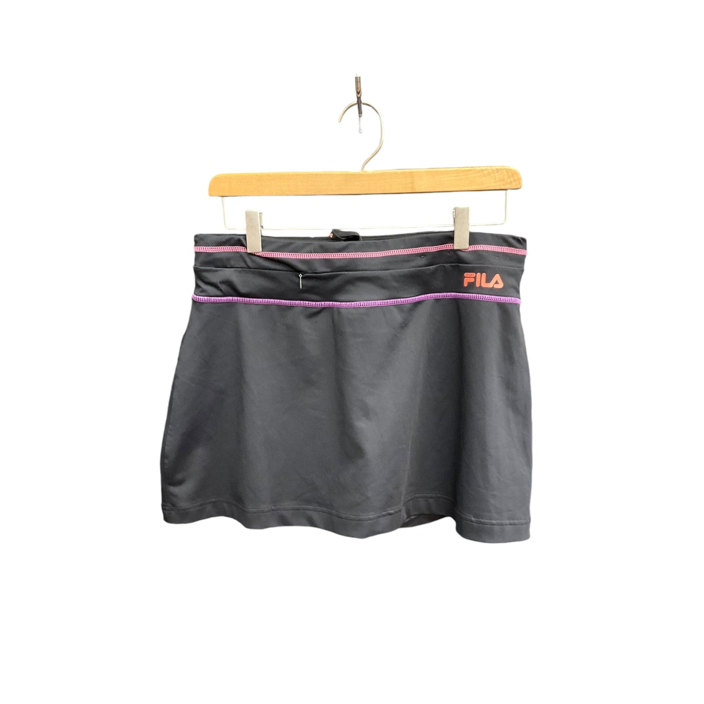 Athletic Skirt By Fila In Black, Size: M