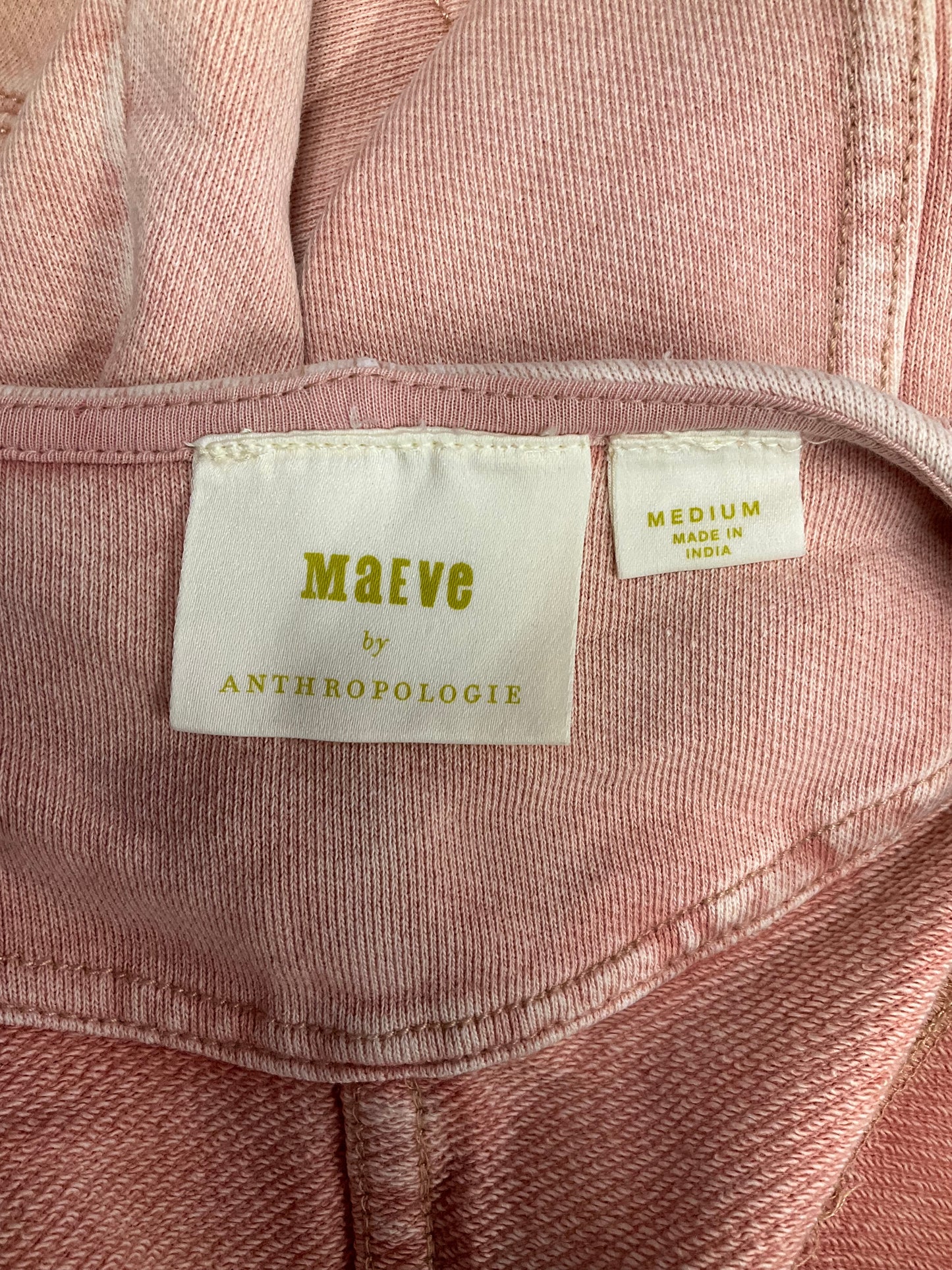 Top Long Sleeve By Maeve In Pink, Size: M