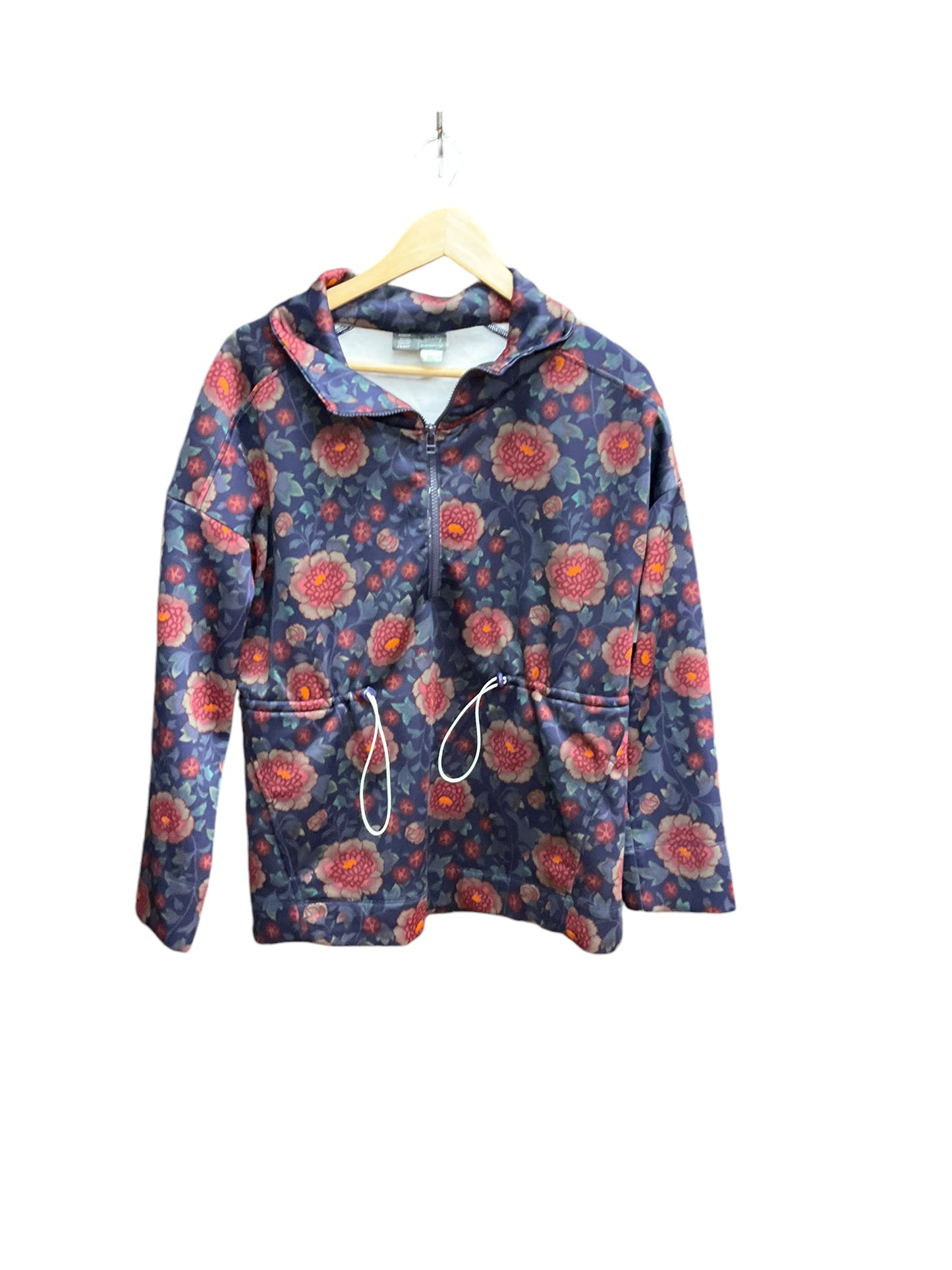 Sweatshirt Collar By Saturday/sunday In Floral Print, Size: S