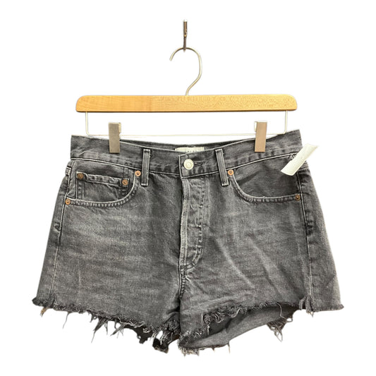 Shorts By Agolde In Black Denim, Size: 2