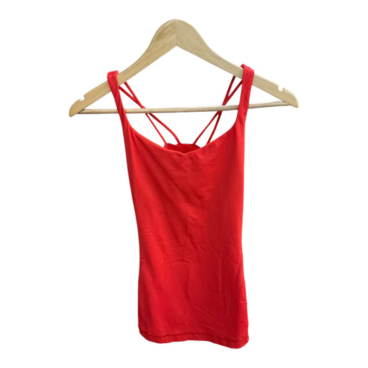 Athletic Tank Top By Lululemon In Red, Size: S