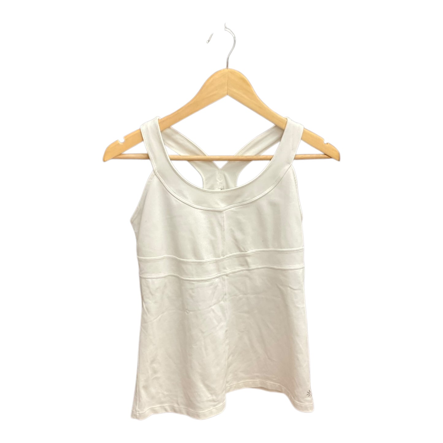 Athletic Tank Top By Athleta In White, Size: L