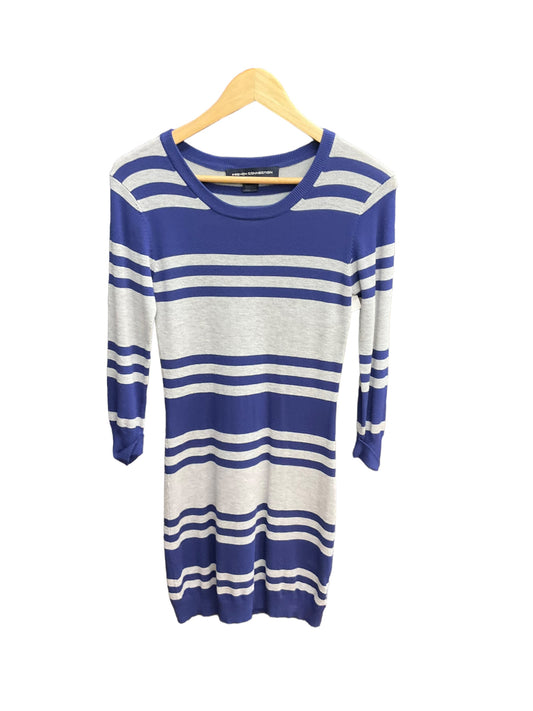 Dress Casual Midi By French Connection In Striped, Size: S