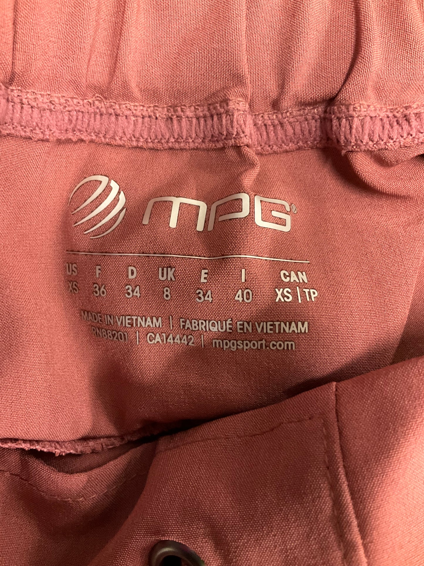 Athletic Shorts By Mpg  Size: Xs