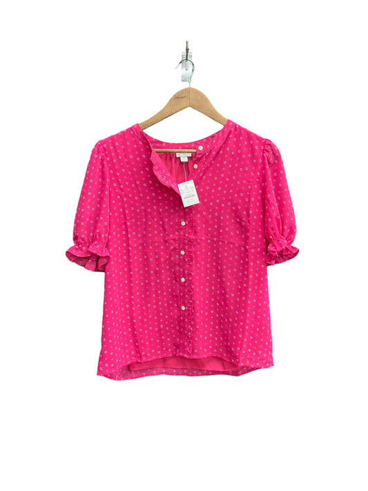 Blouse Short Sleeve By J. Crew  Size: M