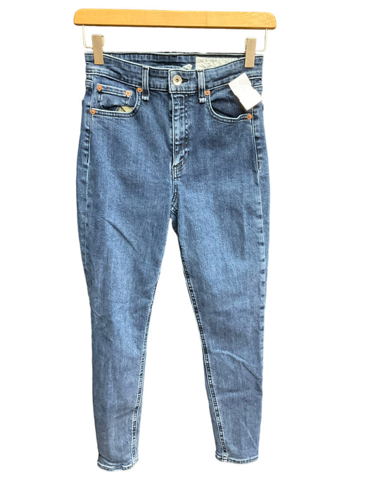 Blue Denim Jeans Skinny Rag & Bones Jeans, Size 2