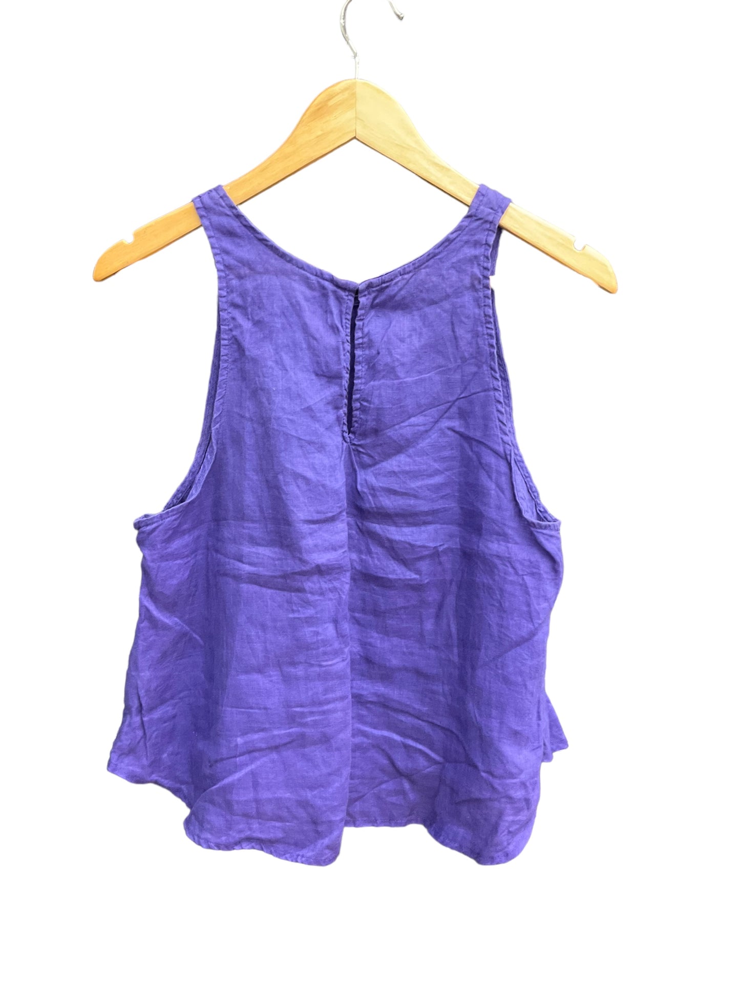 Purple Top Sleeveless Maeve, Size L