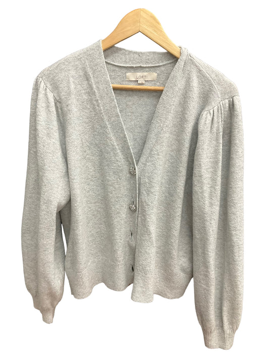 Cardigan By Loft In Grey, Size: Xl