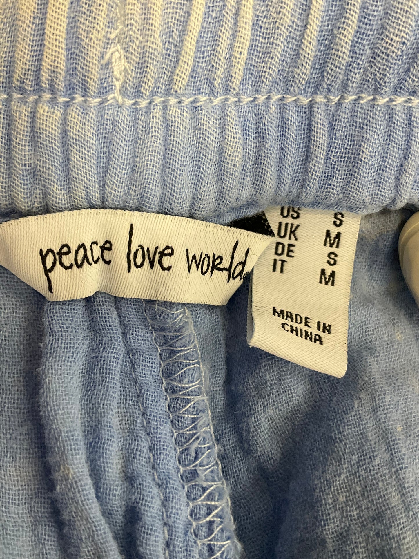 Pants Lounge By Peace Love World In Blue, Size: 4