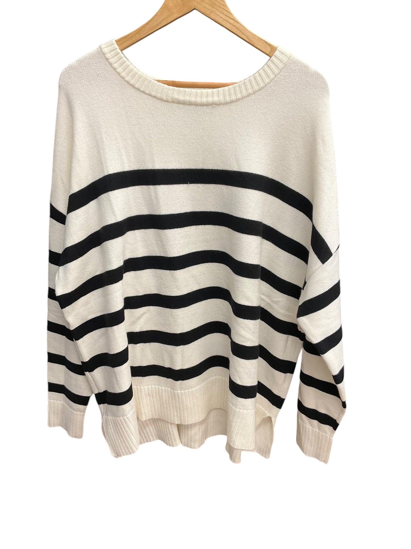 Sweater By French Connection In Striped Pattern, Size: Xxl