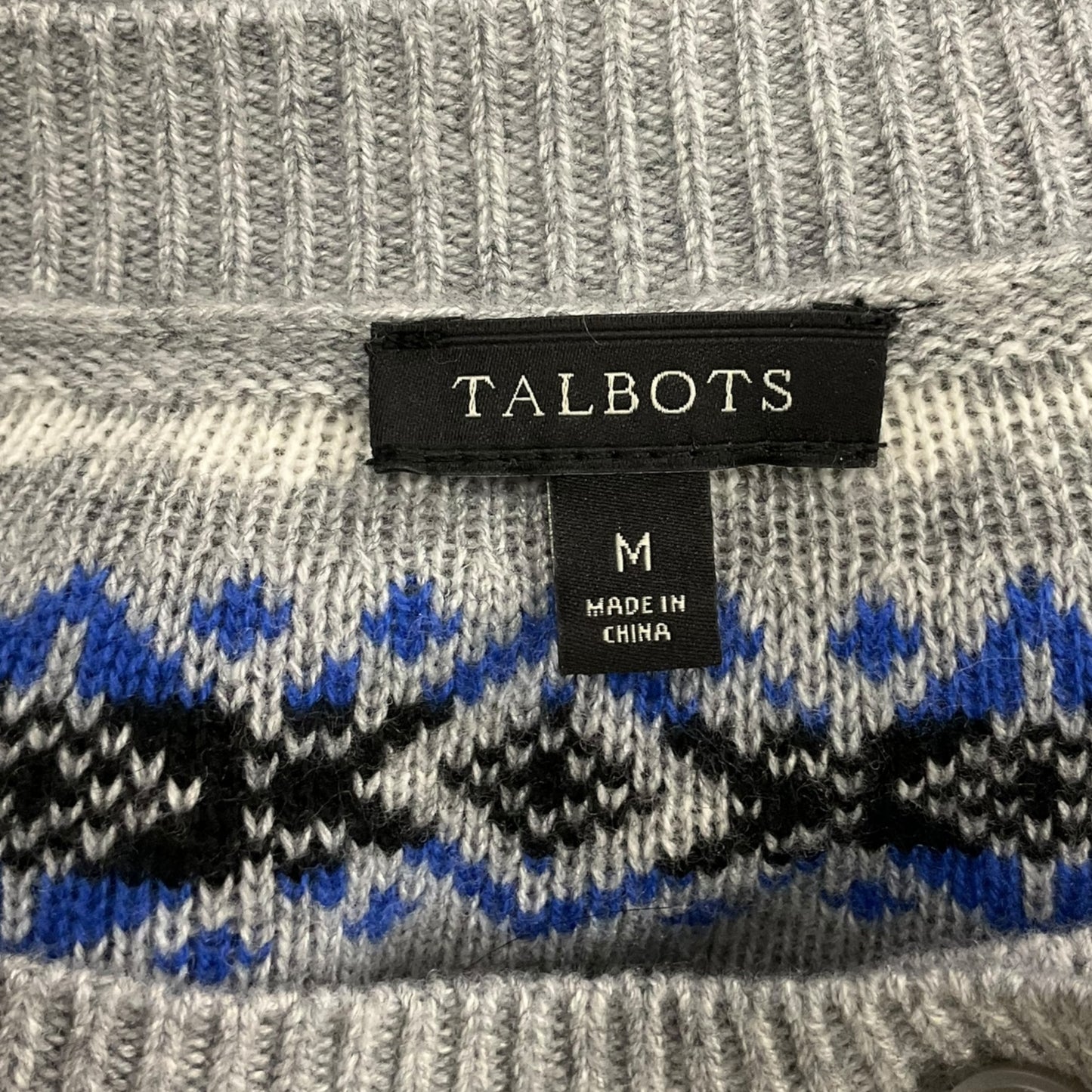 Cardigan By Talbots In Multi-colored, Size: M