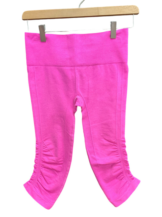 Athletic Leggings Capris By Lululemon In Pink, Size: S