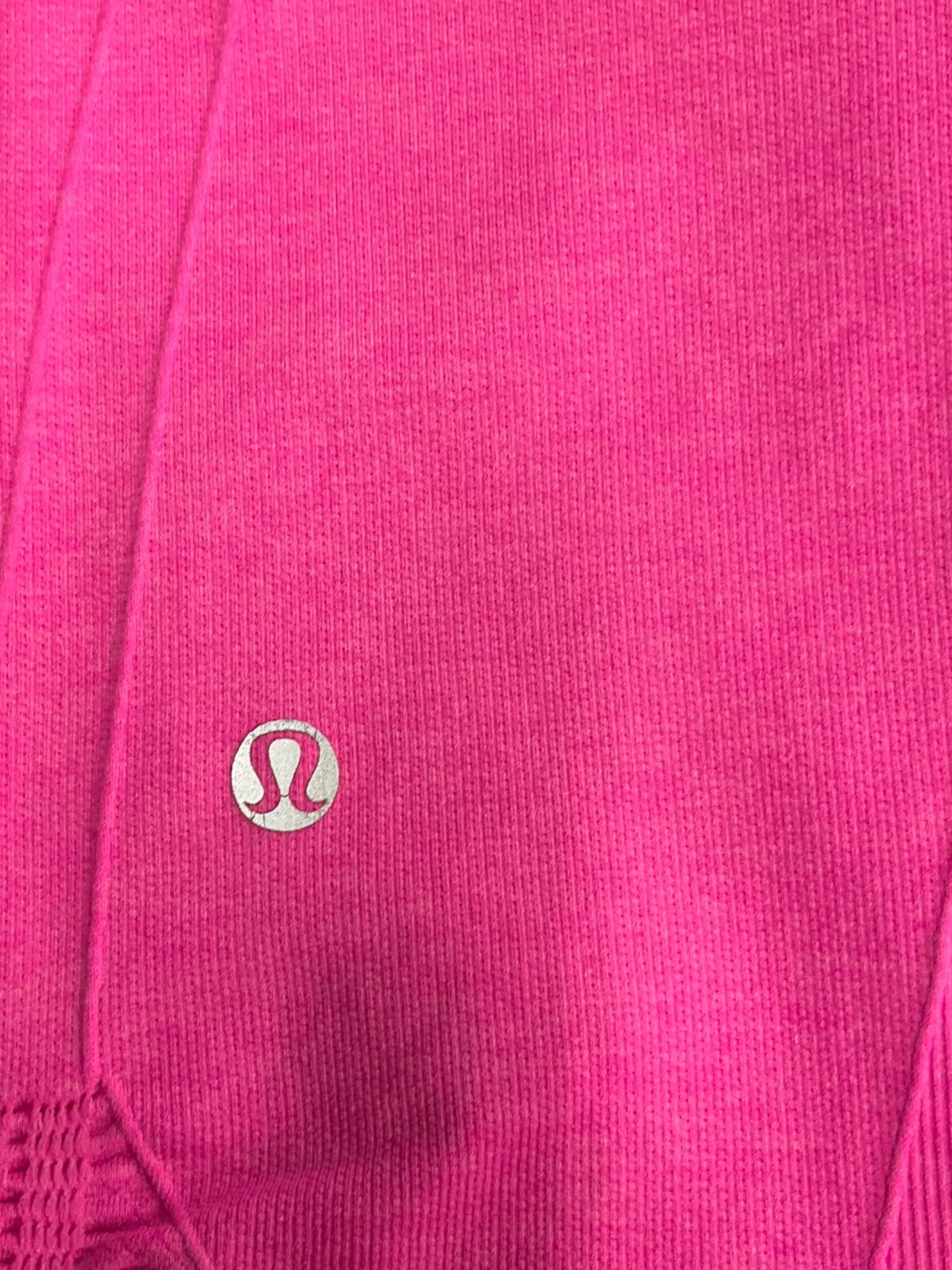 Athletic Leggings Capris By Lululemon In Pink, Size: S