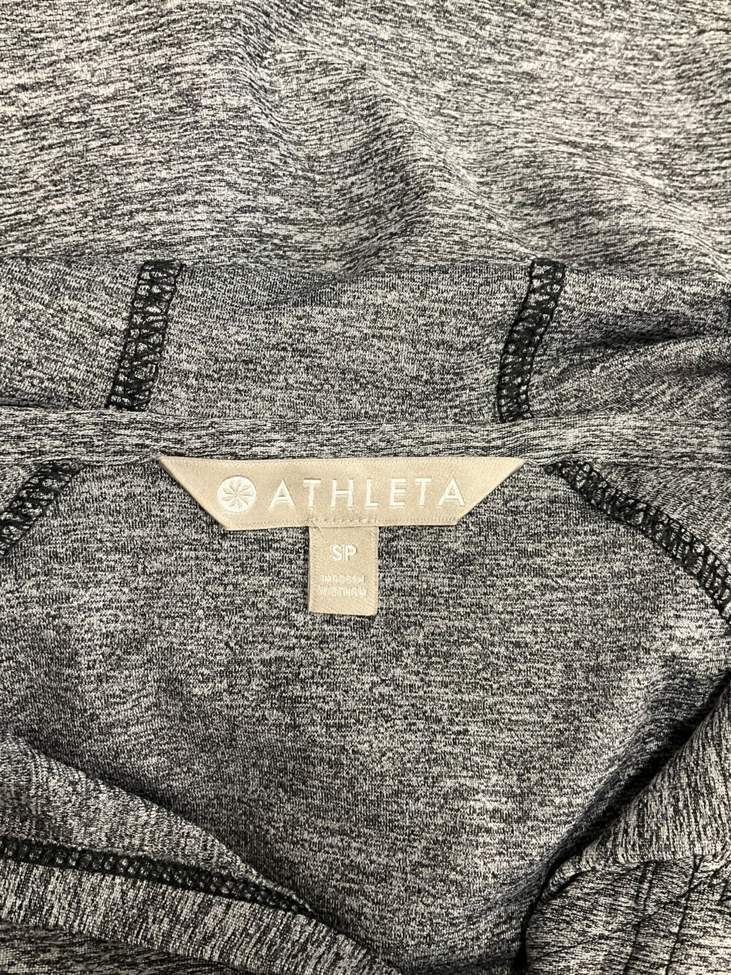 Athletic Jacket By Athleta In Grey, Size: S