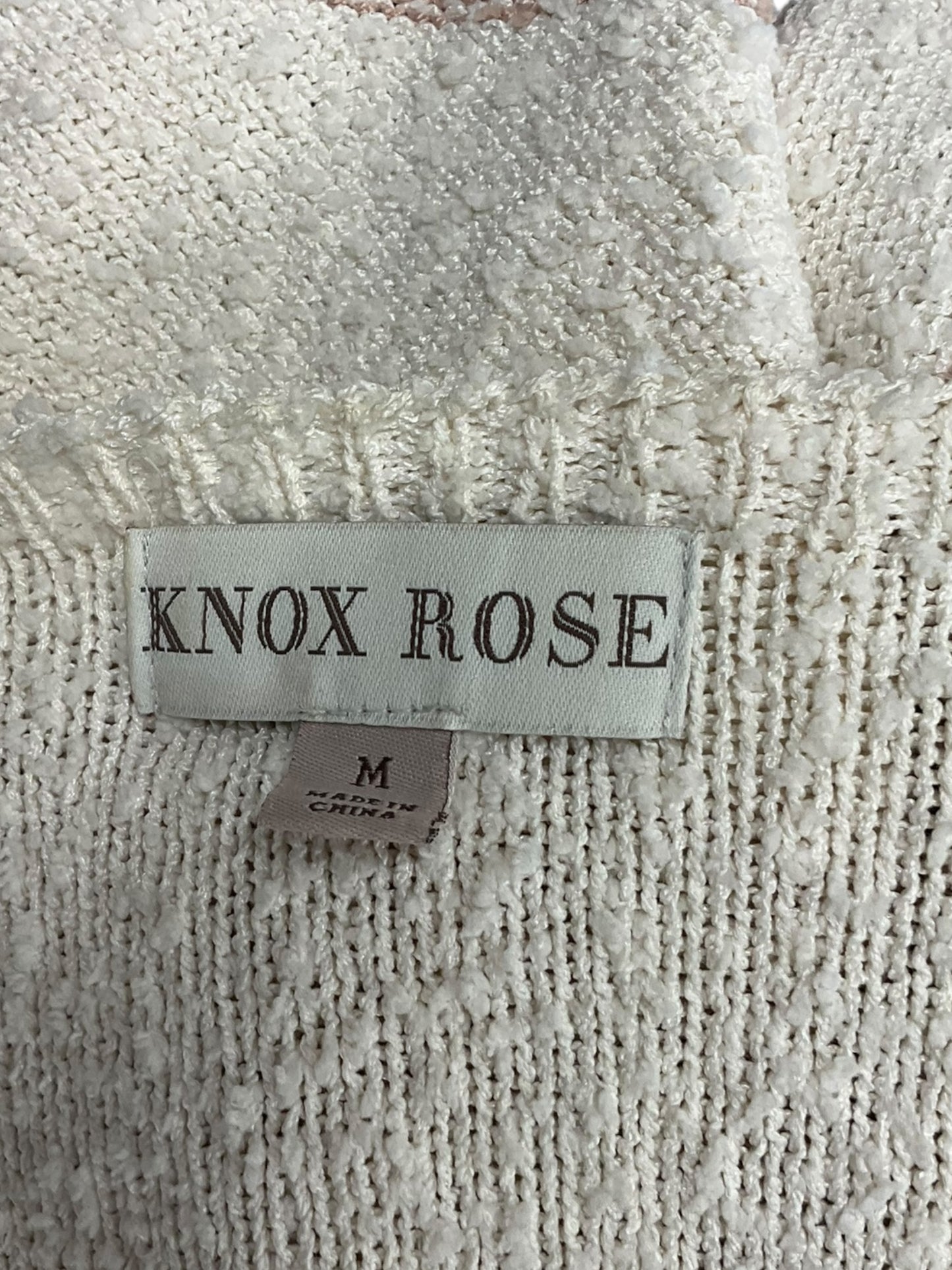 Sweater By Knox Rose In Striped Pattern, Size: M