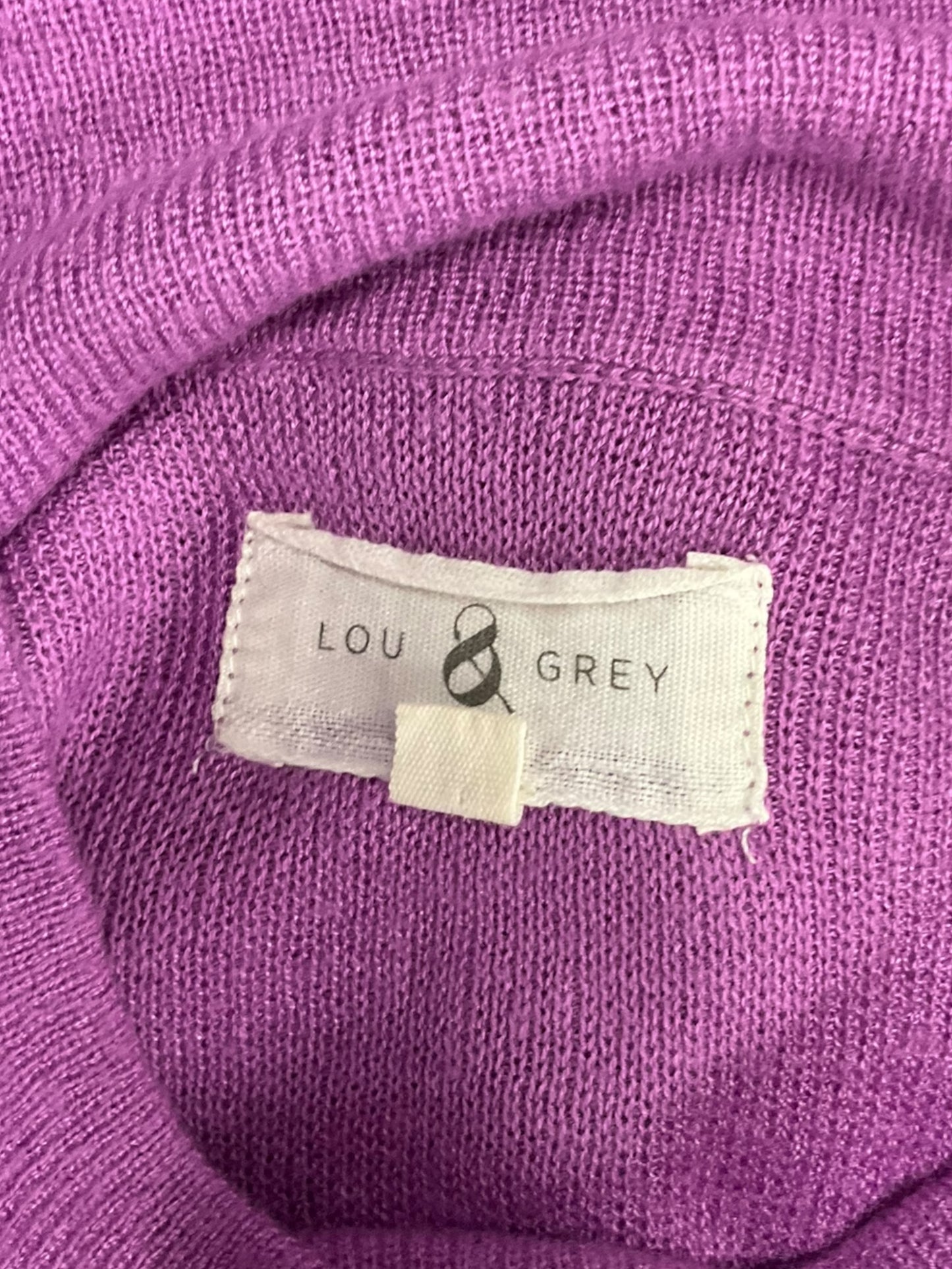 Sweater By Lou And Grey In Purple, Size: Xs