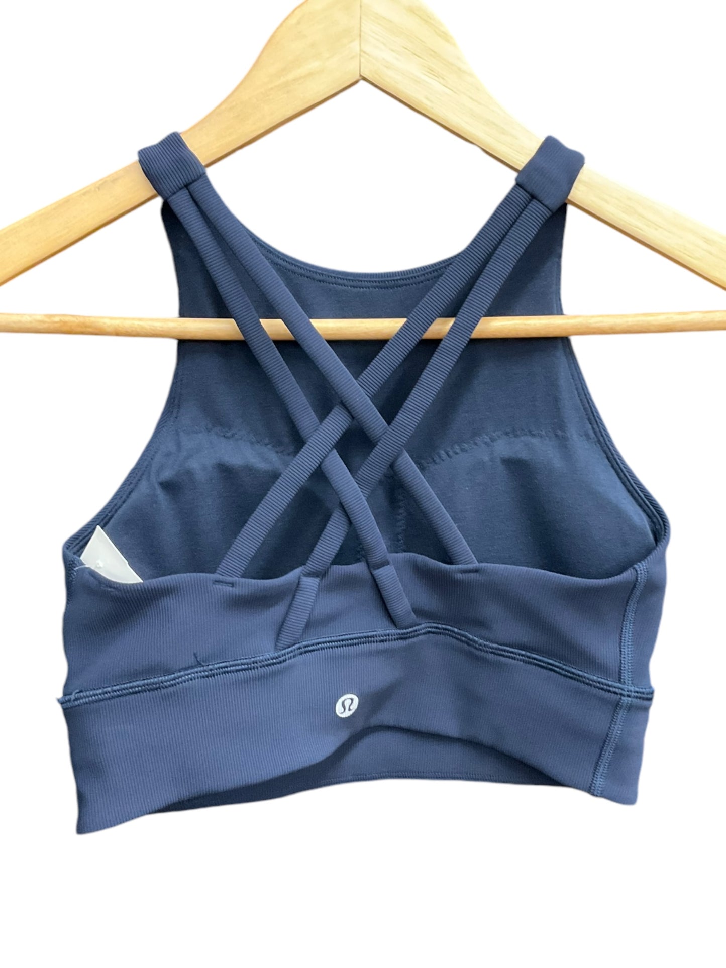 Athletic Bra By Lululemon In Navy, Size: S