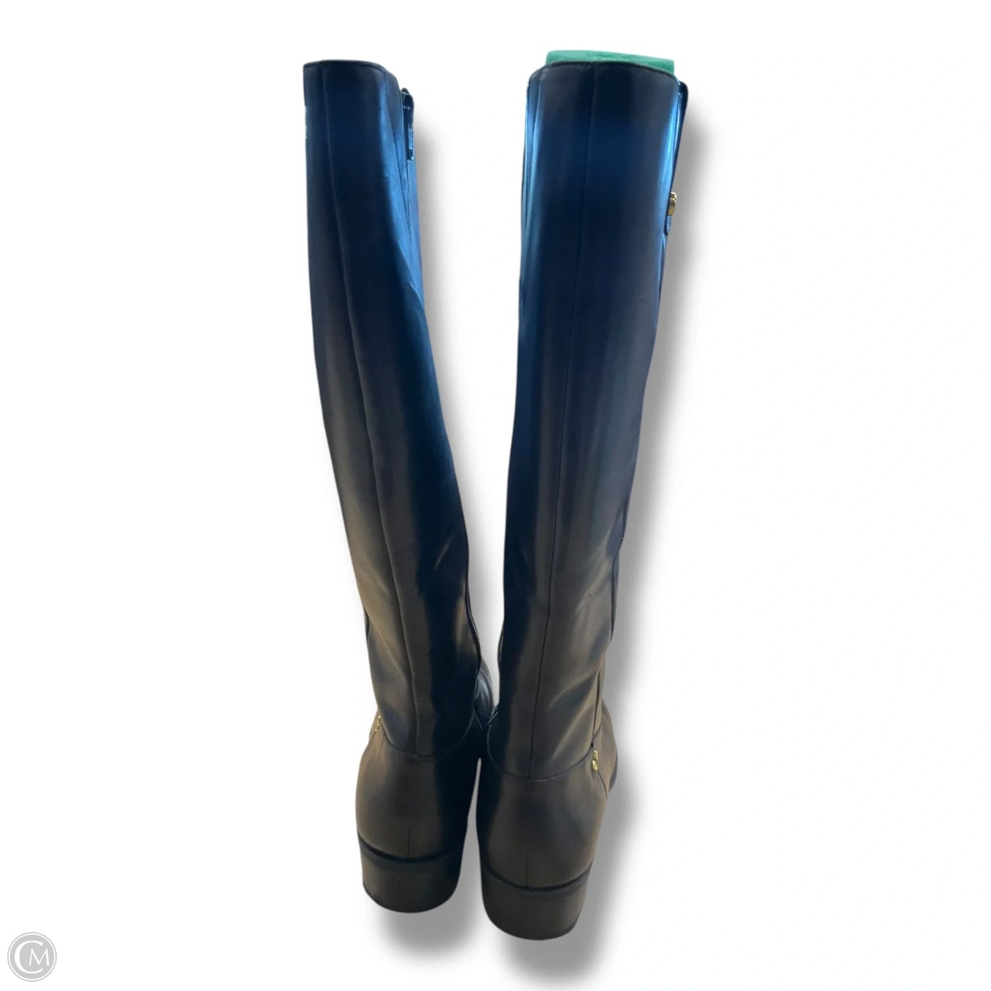Boots Knee Flats By Ralph Lauren In Black, Size: 8