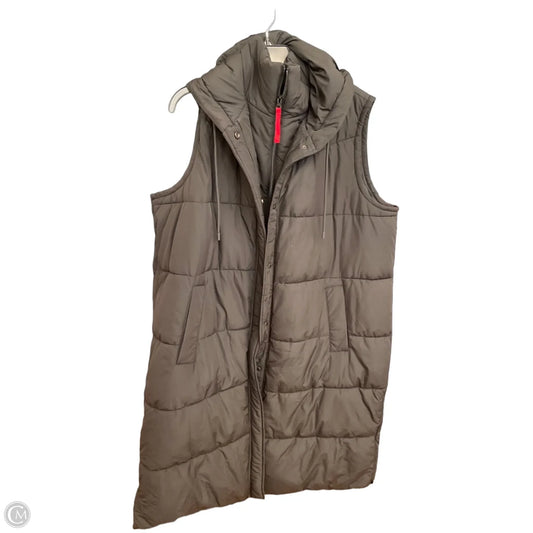 Vest Puffer & Quilted By Talbots In Black, Size: 2x