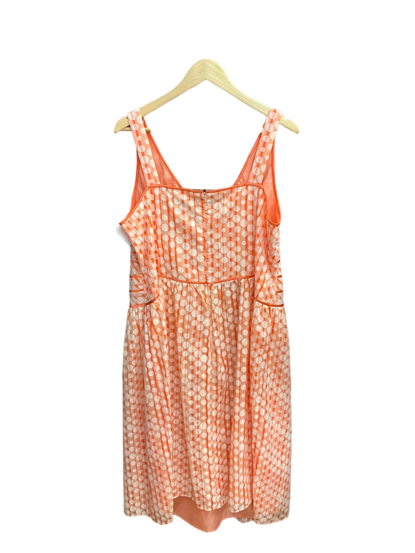 Dress Party Short By Robbie Bee In Orange, Size: 3x