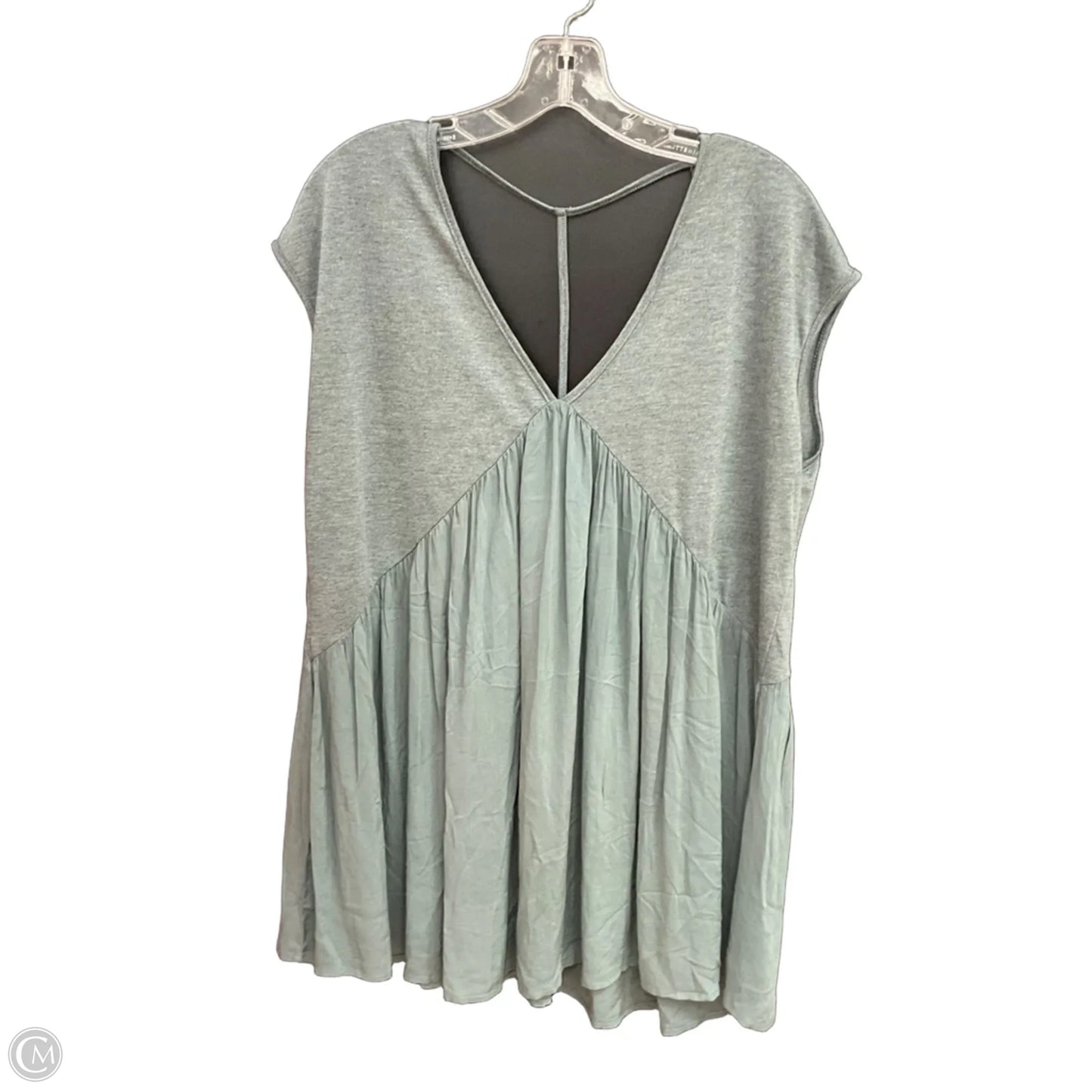 Top Sleeveless By Anthropologie In Green, Size: M