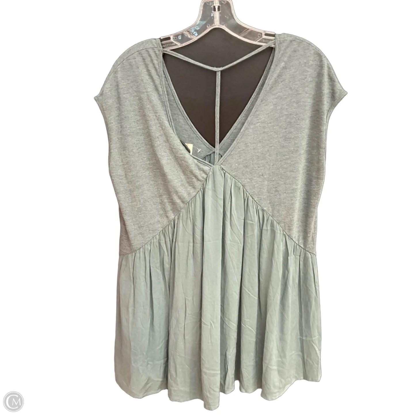 Top Sleeveless By Anthropologie In Green, Size: M