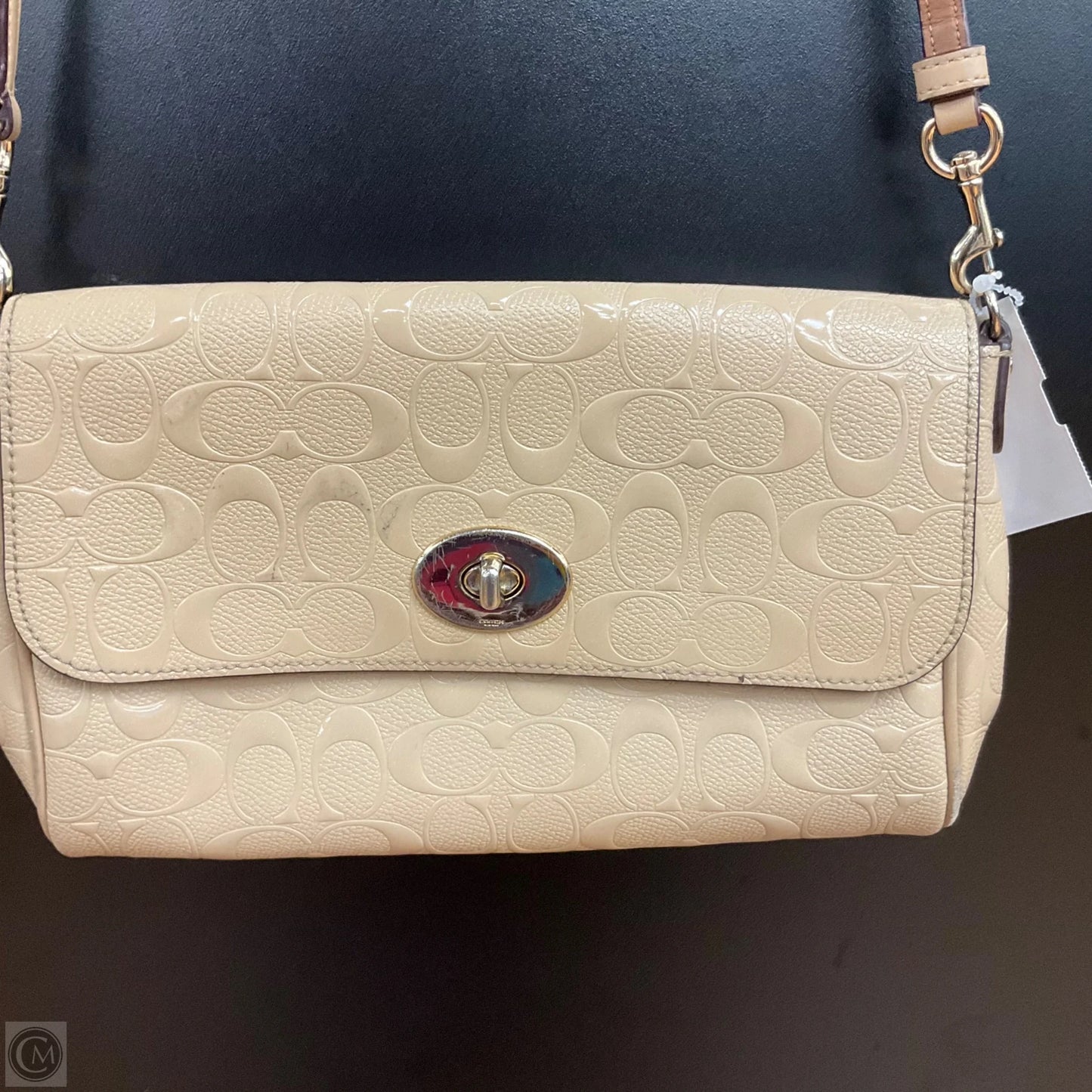 Crossbody Designer By Coach, Size: Medium