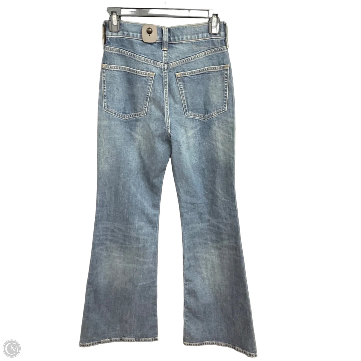 Jeans Flared By J.marie In Blue Denim, Size: 0