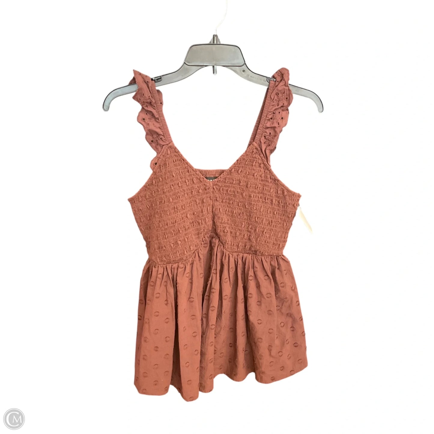 Top Sleeveless By Torrid In Brown, Size: 0