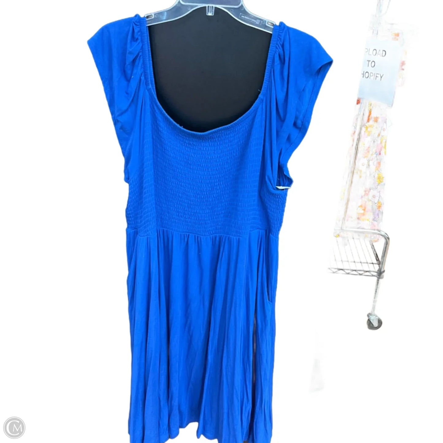 Top Sleeveless By Torrid In Blue, Size: 3x