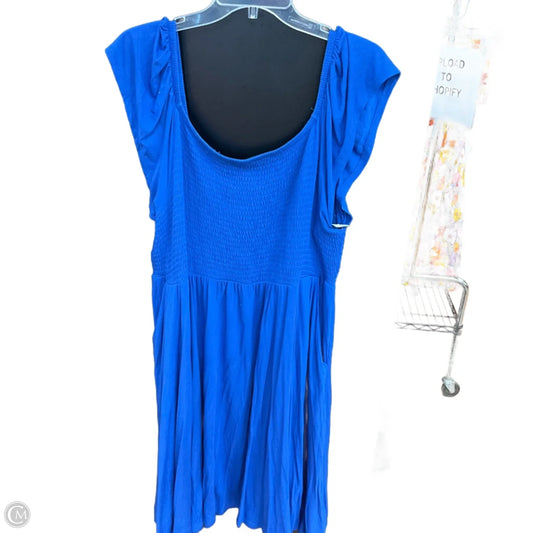 Top Sleeveless By Torrid In Blue, Size: 3x