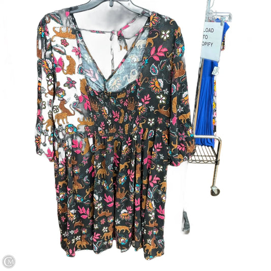 Dress Casual Midi By Torrid In Floral Print, Size: 2x
